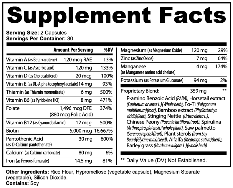 Truth Treatment Systems H.S.N. - Hair, Skin and Nails Essentials