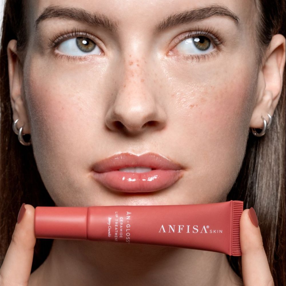 ANFISA Skin ÂN-GLOSS Ceramide Lip Tint | Berry Crumble