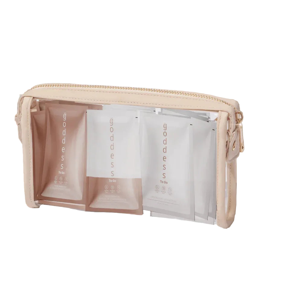 Goddess All Prebiotic Hair To-Go set on white background