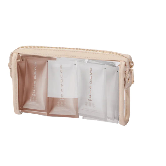 Goddess All Prebiotic Hair To-Go set on white background