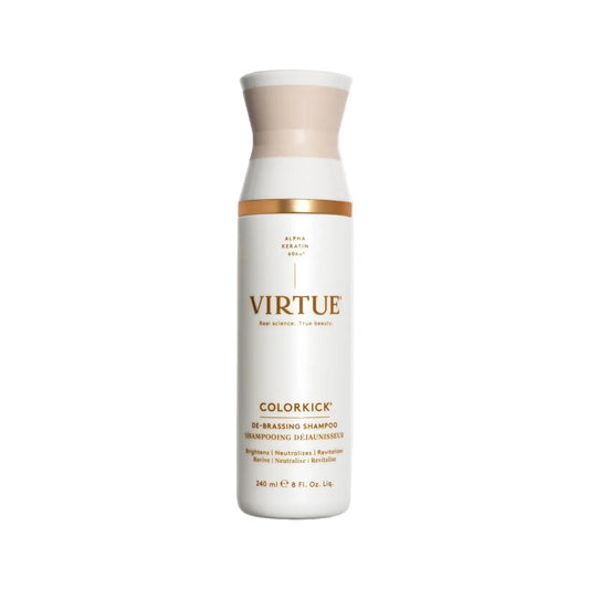 Virtue Colorkick shampoo bottle on a white background