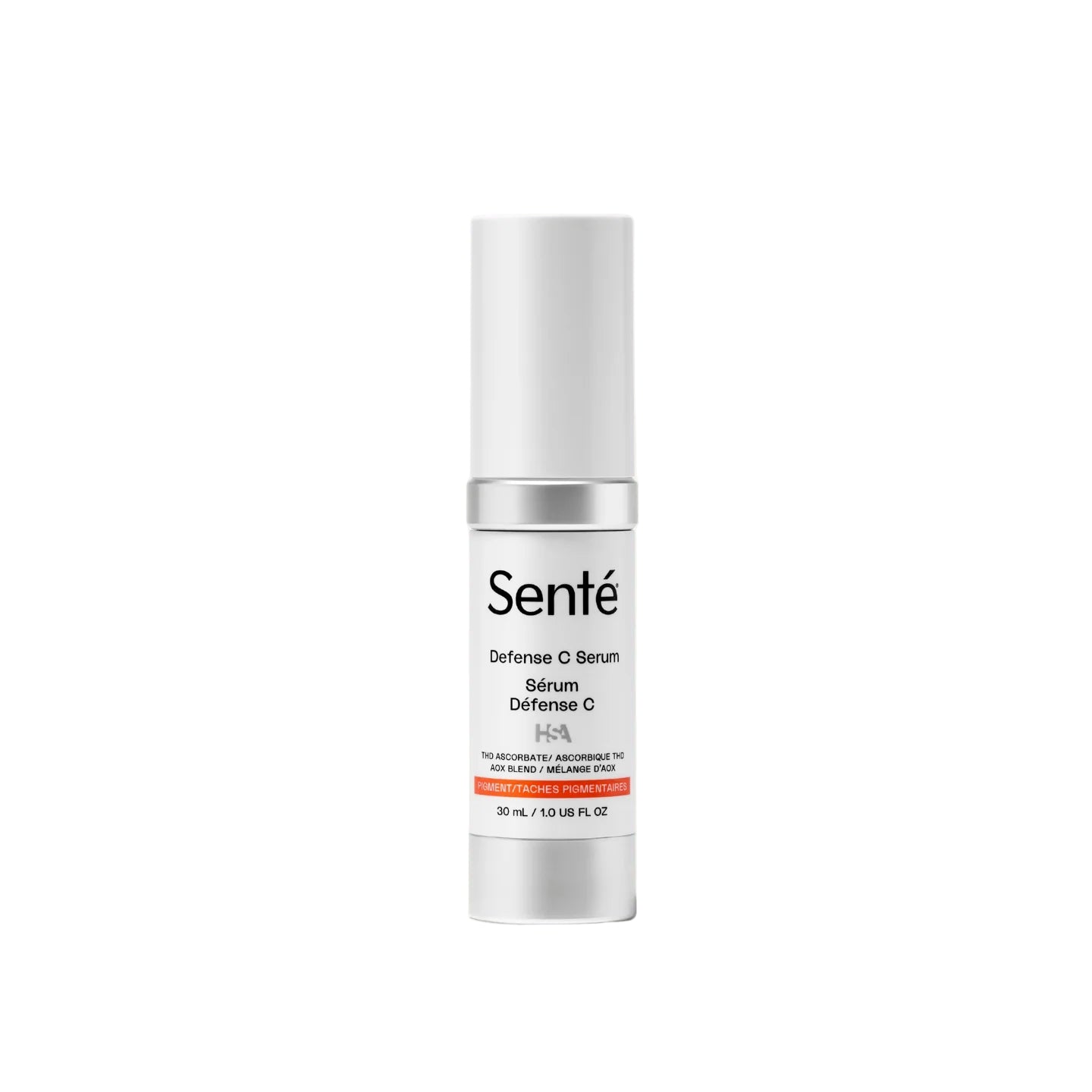 Senté Defense C Serum bottle on a white background