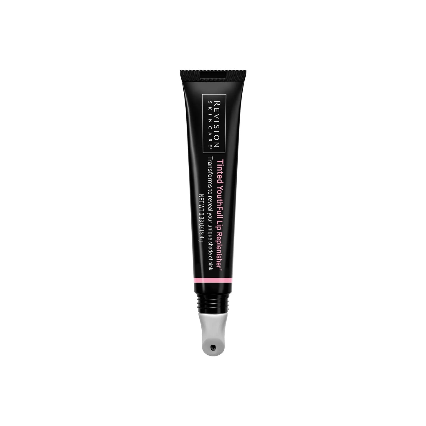 Revlon cosmetic tube on a white background
