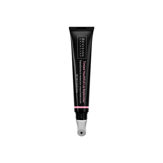Revlon cosmetic tube on a white background