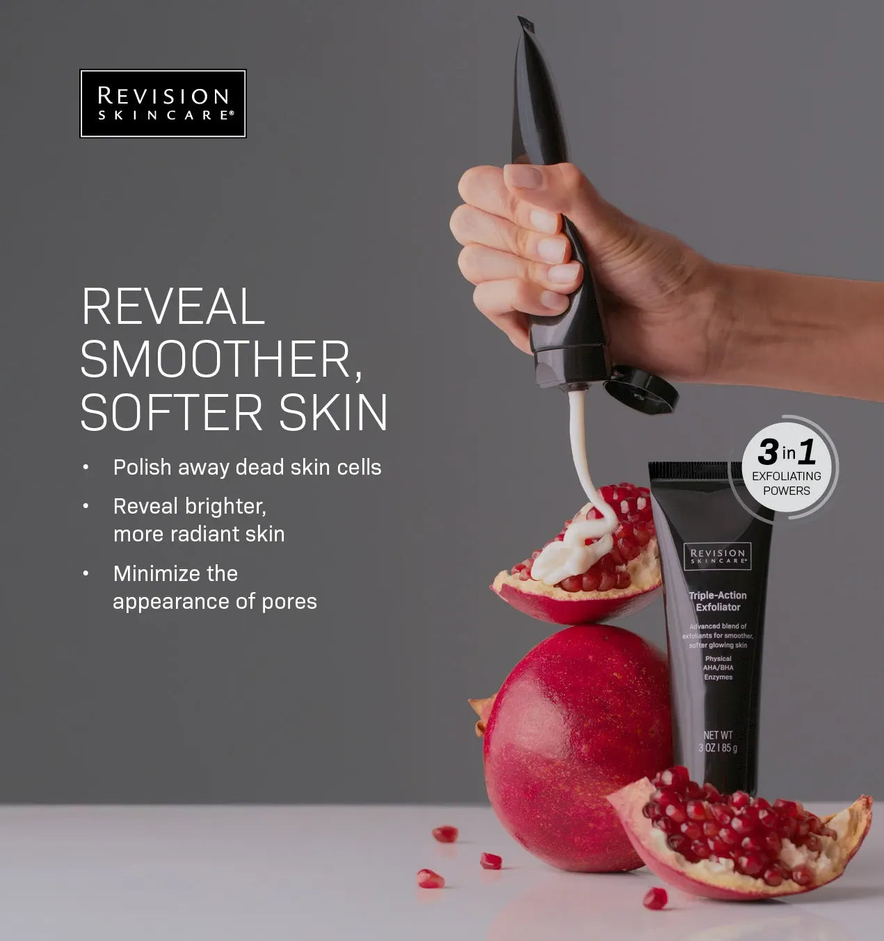 Revision Skincare Triple-Action Exfoliator Facial Scrubs Revision Skincare