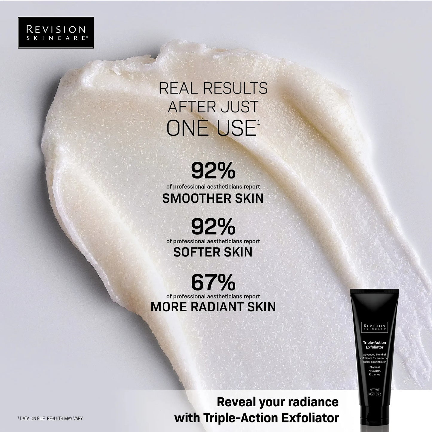 Revision Skincare Triple-Action Exfoliator Facial Scrubs Revision Skincare