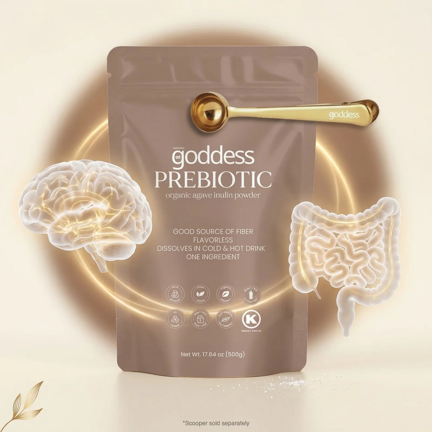 Goddess All The Goddess Prebiotic - Blue Agave Inulin Powder