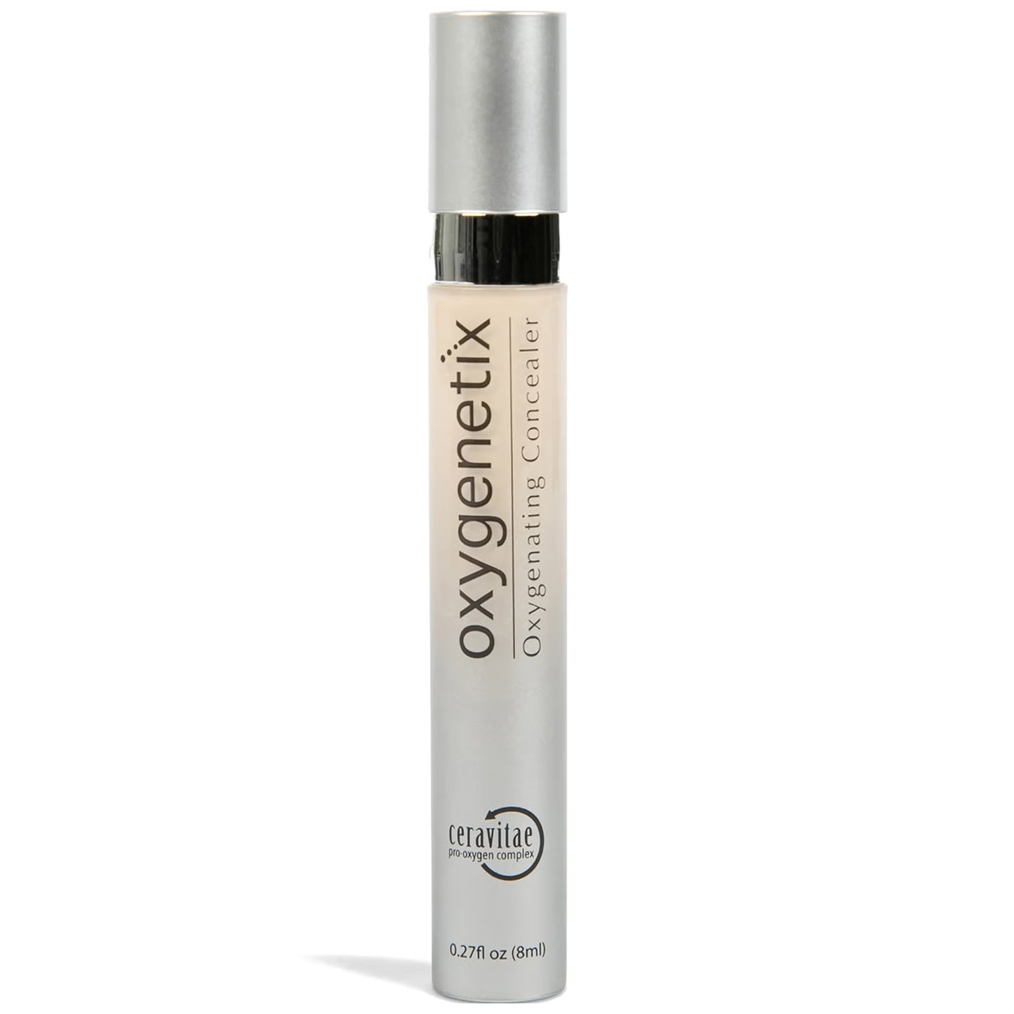 Oxybenetix Oxygenetix concealer bottle on a white background