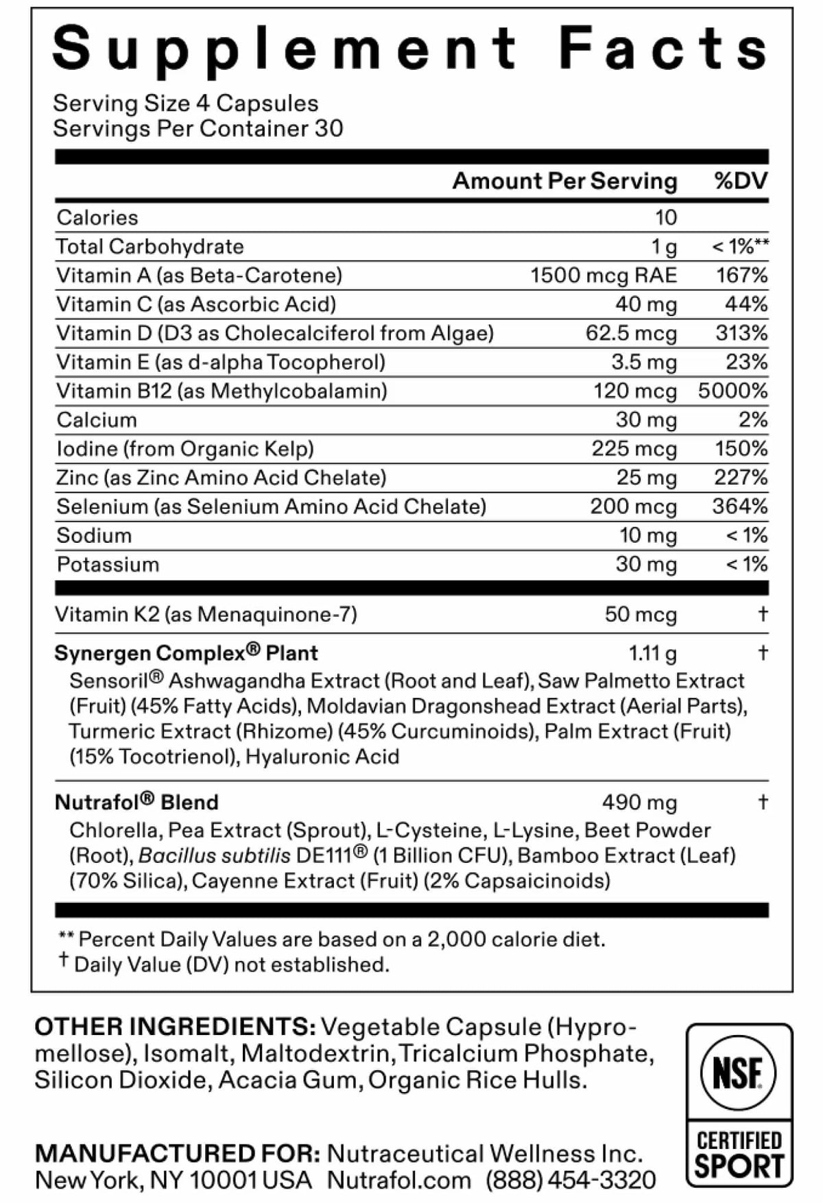 Nutrafol Women