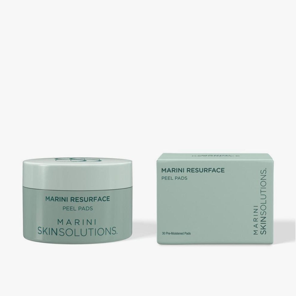 Marini Skinsolutions peel pads packaging on a white background