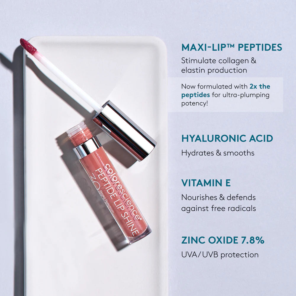Colorescience Peptide Lip Shine SPF 30 Lip Plumper Colorescience