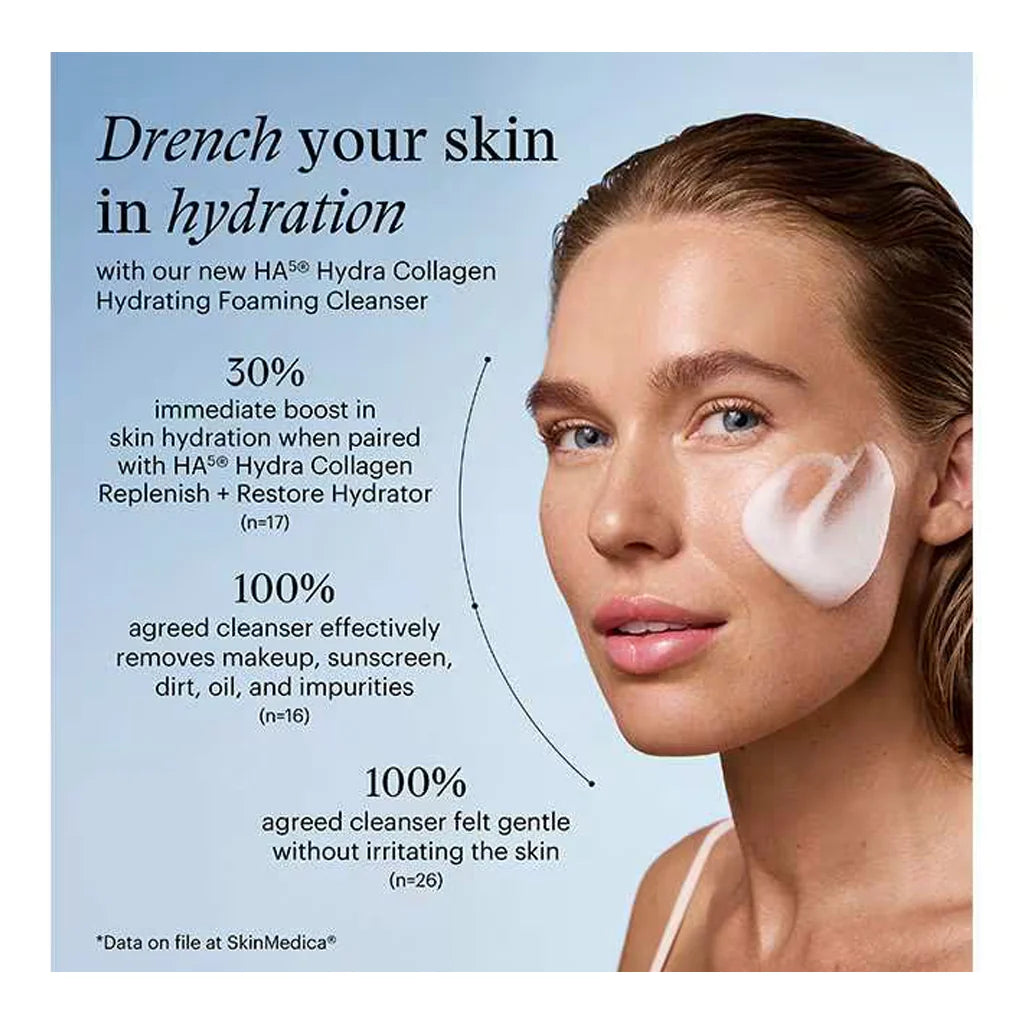 SkinMedican HA5® Hydra Collagen Hydrating Foaming Cleanser