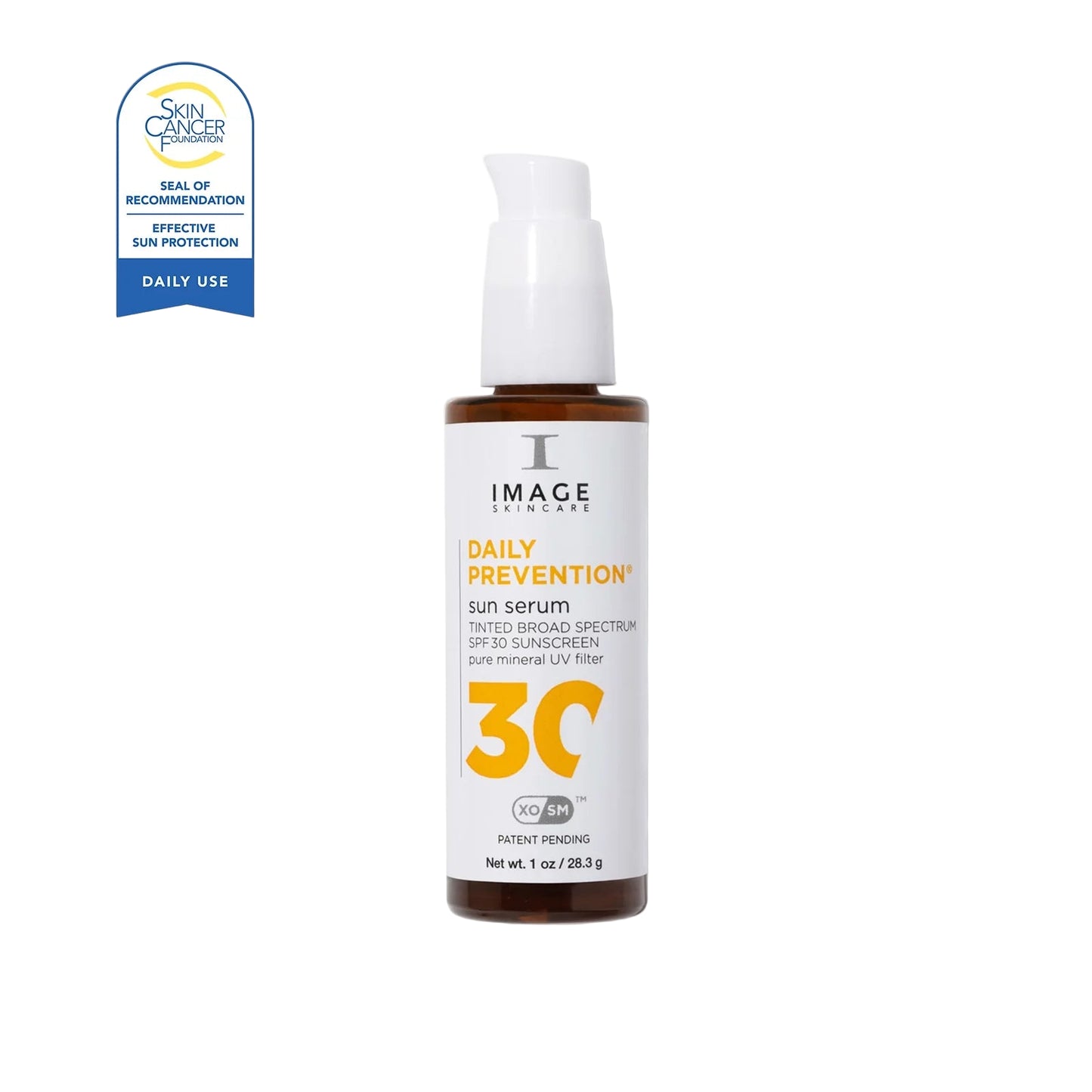 Image Skincare Daily Prevention sun serum bottle with SPF 30 on a white background